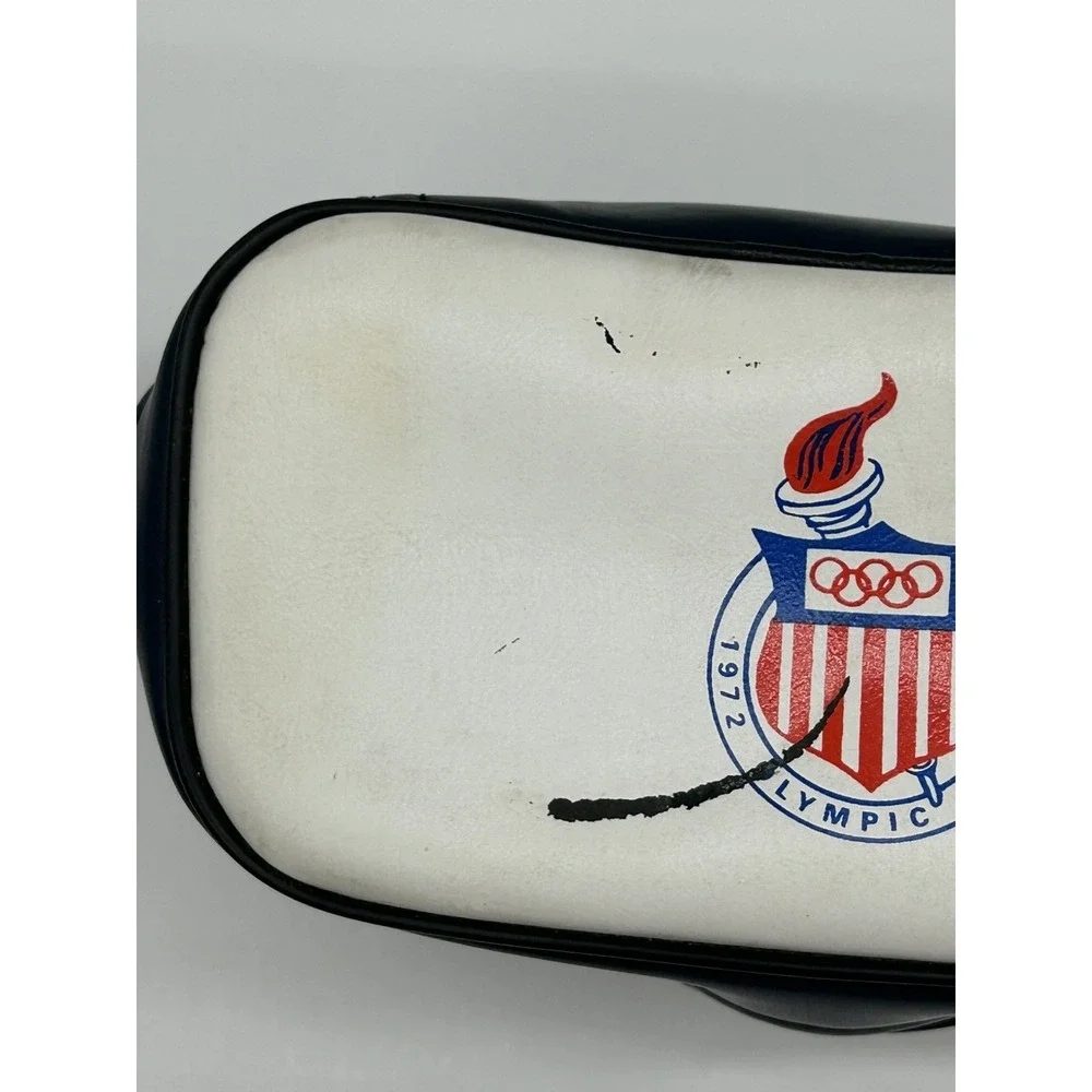 Vintage Kodak 1972 Olympic Games Camera Carrying Bag Case USA With Strap 35mm
